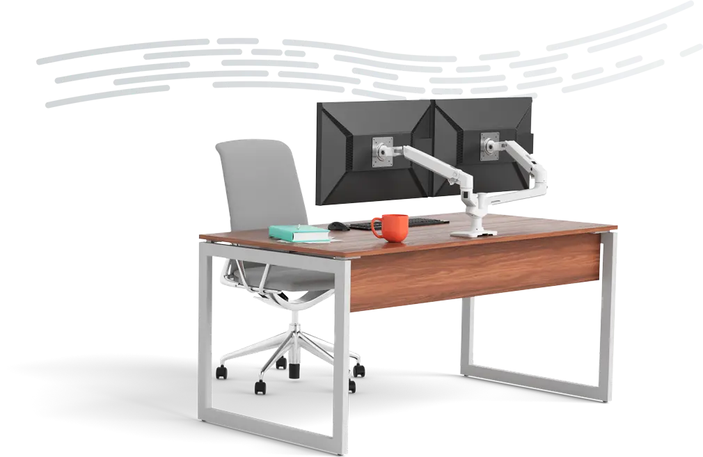 Ergotron monitor mounts