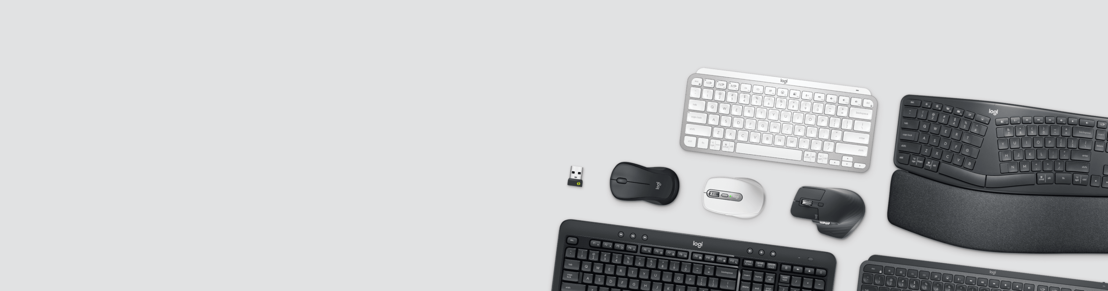 Logitech Mice and Keyboards